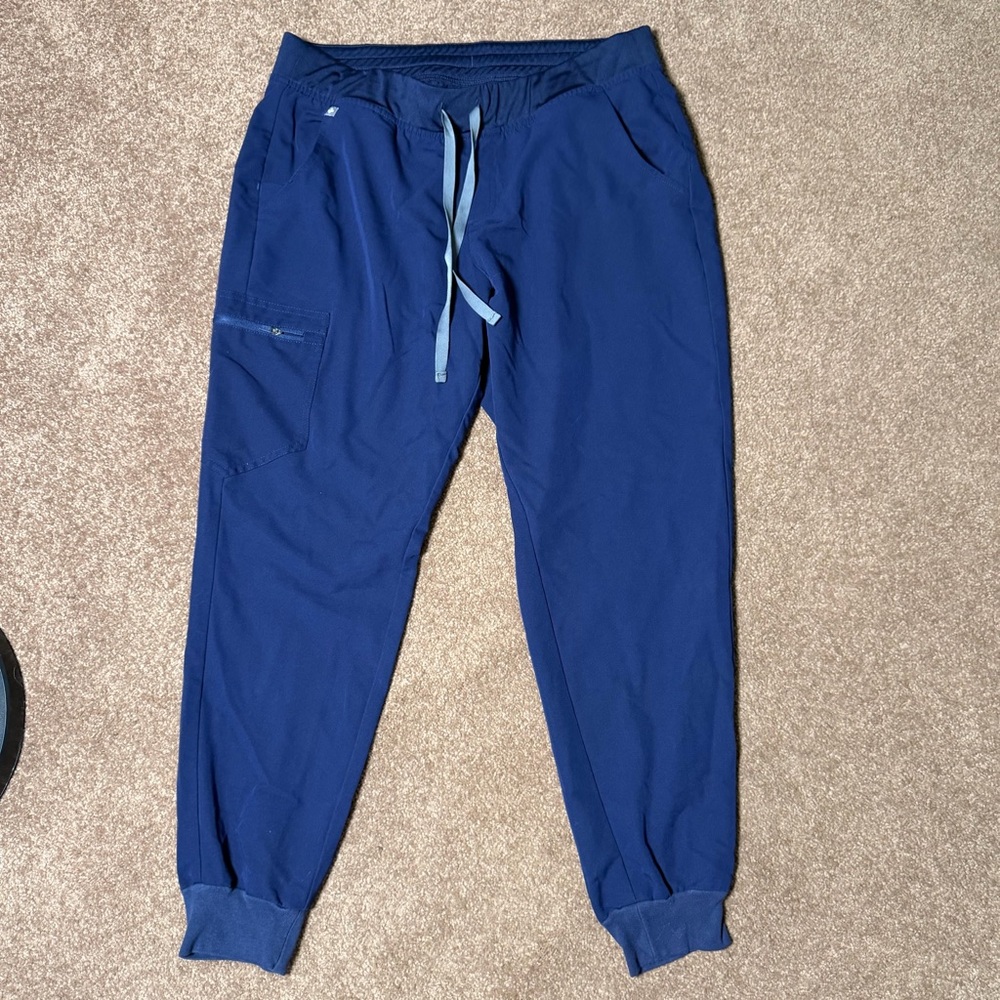 FIGS Technical Collection Jogger Scrub Pants‎ – Navy Blue – Size XL – Unworn